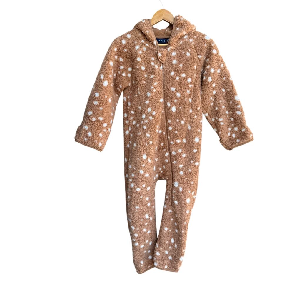 Iceburg Hooded Faux Fur Bunting Suit (Size L/7